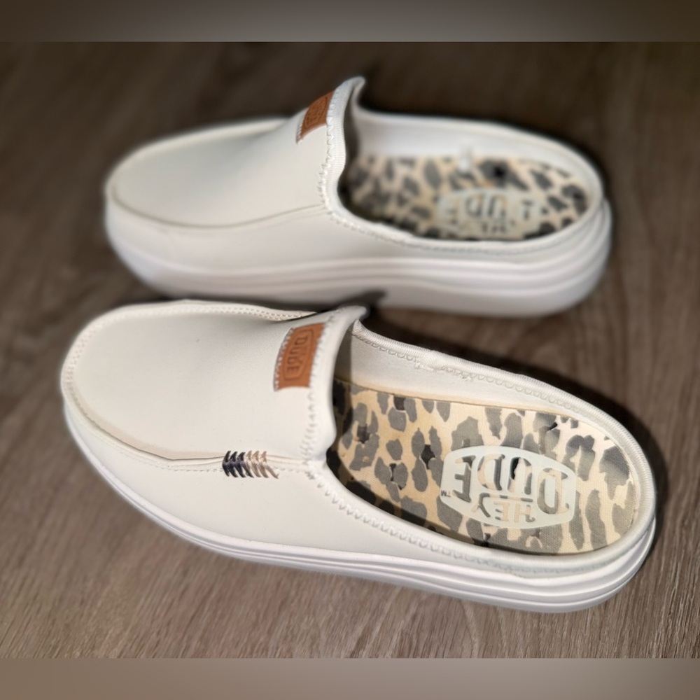 Hey Dude Leather Austin Lift Slip-On Shoes